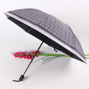 五折黑胶遮阳伞夏天UV防嗮太阳伞迷你二两伞口袋伞MINI UMBRELLA详情8