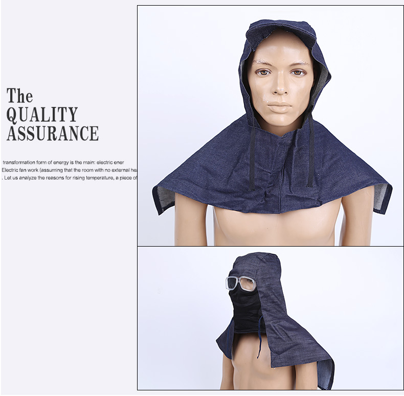 Wholesale of lace-up sun hats, head protectors, construction site labor protection, drawstring head protectors, and denim shawl hats from the manufacturer pic 12