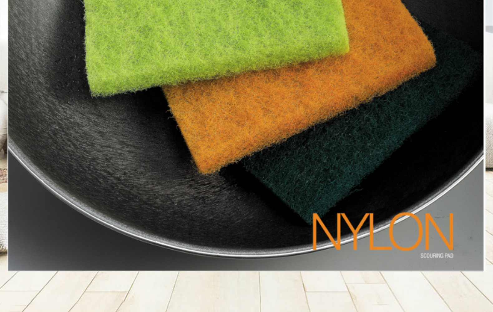 百洁布批发研磨抛光除锈植绒拉丝布工业清洁菜瓜布详情13