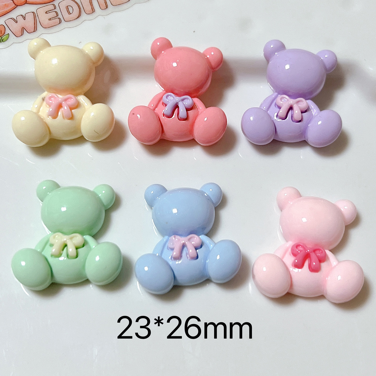 树脂饰品配件批发diy配件手工材料鞋扣帽子奶油胶头饰贴片晚安猪详情30