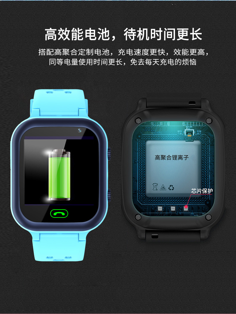 厂家批发跨境儿童智能手表GPS位置信息拍照Q15学生智能电话手表详情18