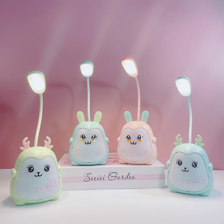 卡通USB企鹅台灯桌面学习台灯阅读灯床头灯学生礼品灯折叠LED台灯详情30