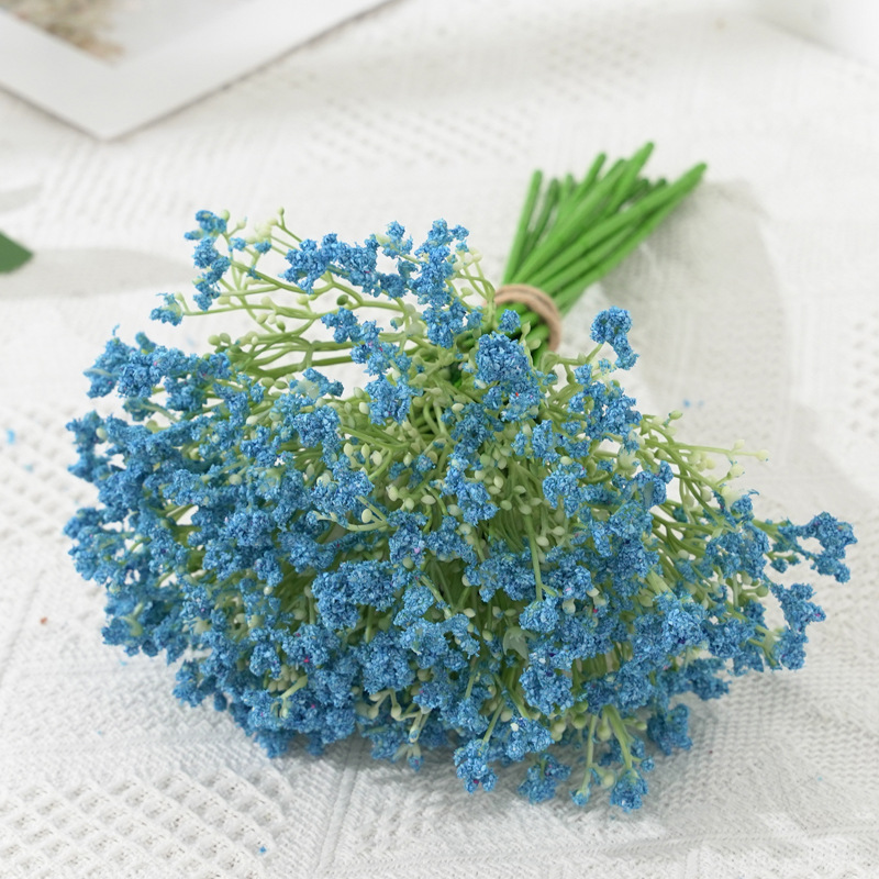 Starry Sky Notes, artificial flowers, night-blooming jasmine, home decoration, wedding bouquets, materials, photography props, diy handicrafts pic 23