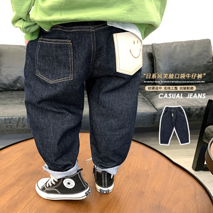 童装2023春装新款儿童皮衣外套小童男女童宝宝帅气黑色机车夹克潮详情15