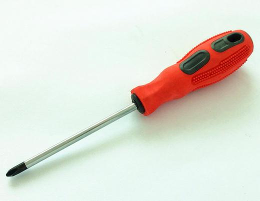 Al por mayor común mango de masaje destornillador cruz de una palabra de cambio destornillador herramienta de reparación manual destornillador pic 6