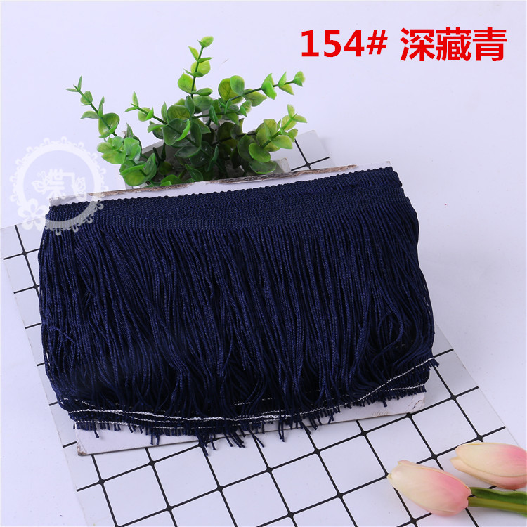 DIY stage costume accessories: Latin dance lace, tassel lace, polyester ribbon, 15CM, factory direct sales, 1 webbing pic 40