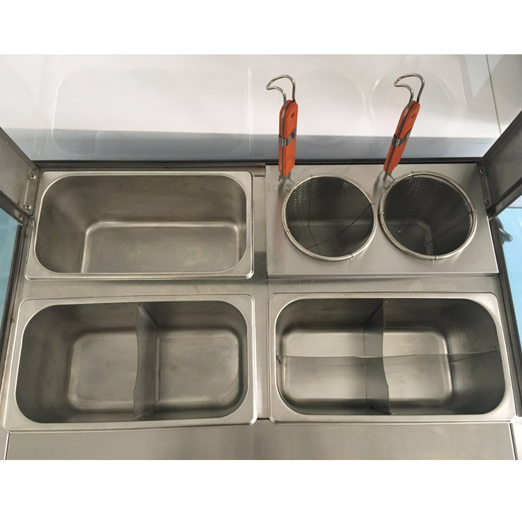 Qianmai Oden Machine EH-800 with glass cover, convenience store electric noodle cooker, commercial spicy hot pot skewer machine pic 27