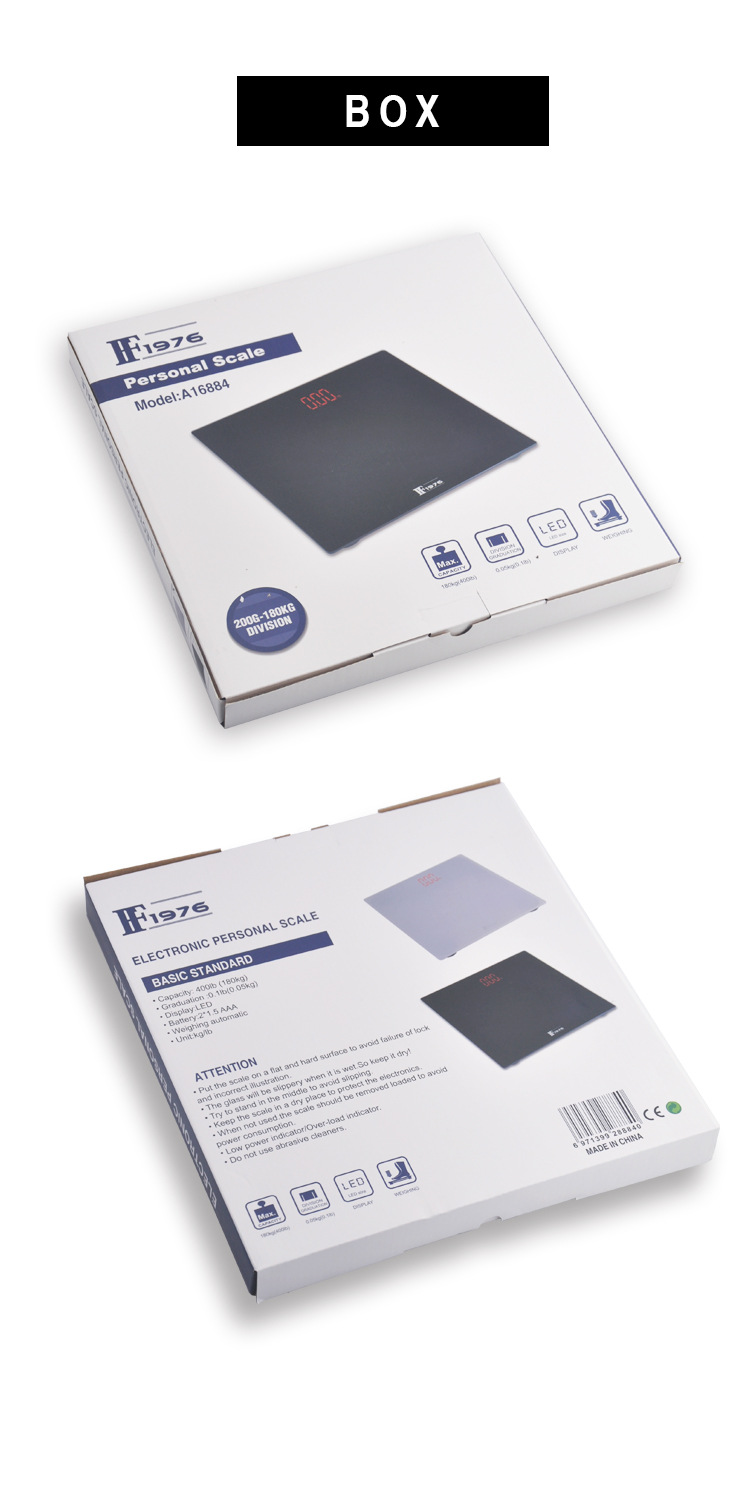 [FF1976-A16687]厂家直销家用电子人体秤跨境外贸人体称浴室秤减肥体重秤 健康秤详情5