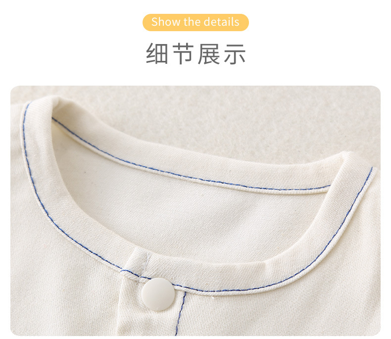 夏季薄款婴儿衣服a类小狗男女宝宝连体衣短袖哈衣新款爬爬服夏装详情12
