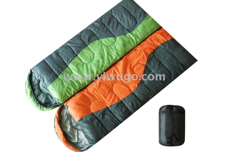 1.3公斤秋季拼色成人户外便携睡袋野营用品露营睡袋详情12
