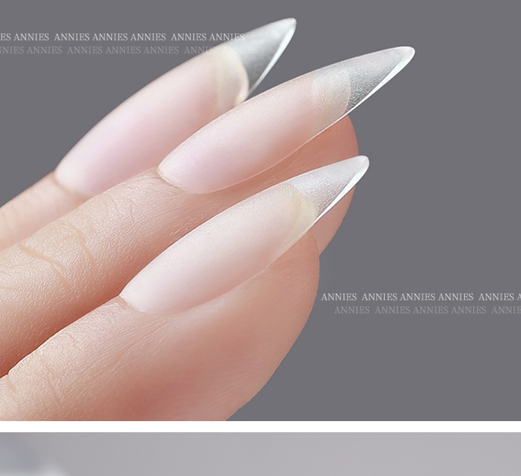 超薄无痕磨砂月牙半贴延长指甲贴片补号补充装甲片小水滴美甲甲片详情9