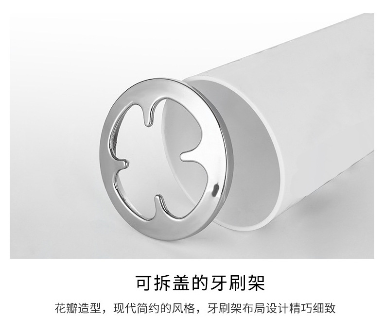 Simple printed bathroom and washbasin set, four-piece bathroom travel washbasin cup set, two-person home washbasin set pic 12