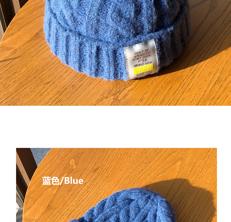 Otoño invierno engrosado cálido cáñamol sombrero de punto mujer versión coreana ins marca de la marea cono sombrero sombrero sombrero frío sombrero de lana hombre pic 16