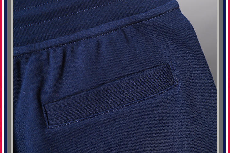 TB teñido teñido cuatro barras rayas moda hombre verano moda pantalones de algodón moda marca pantalones medios pantalones deportivos pantalones casuales hombres pic 75