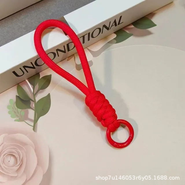 夺甲 TOLKA品牌编织手机挂绳糖果色迷你可拆打结钥匙扣短绳批发商详情18