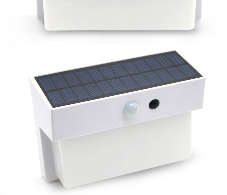 Cross-border solar landscape light, outdoor courtyard human body sensor light, led solar wall lamp N768 pic 14