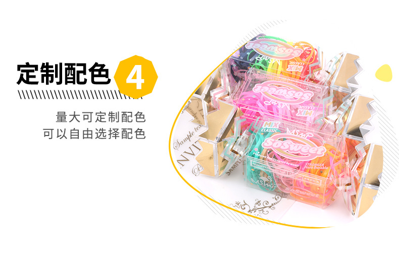 Wholesale of high-end candy-shaped, thickened, ins high-appearance-level hair band and high-elasticity hair tie accessories pic 11