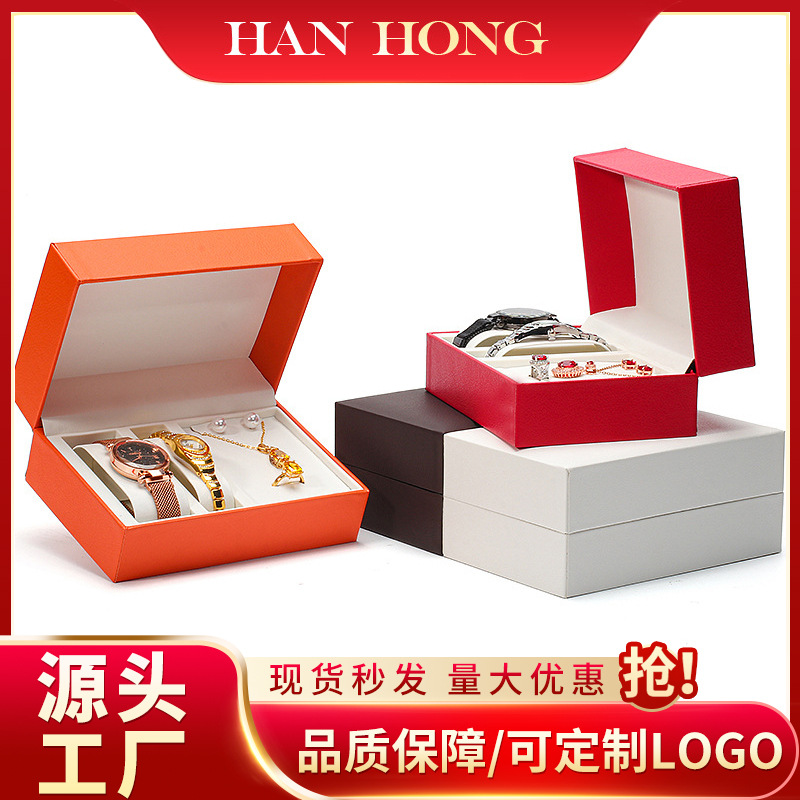PU watch box caja de embalaje de reloj flip watch box caja de joyería reloj regalo caja de regalo caja de reloj al por mayor pic 1