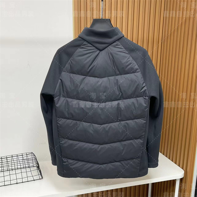 迪家张译同款90白鸭绒立领男士羽绒服运动休闲轻薄款羽绒外套男详情31