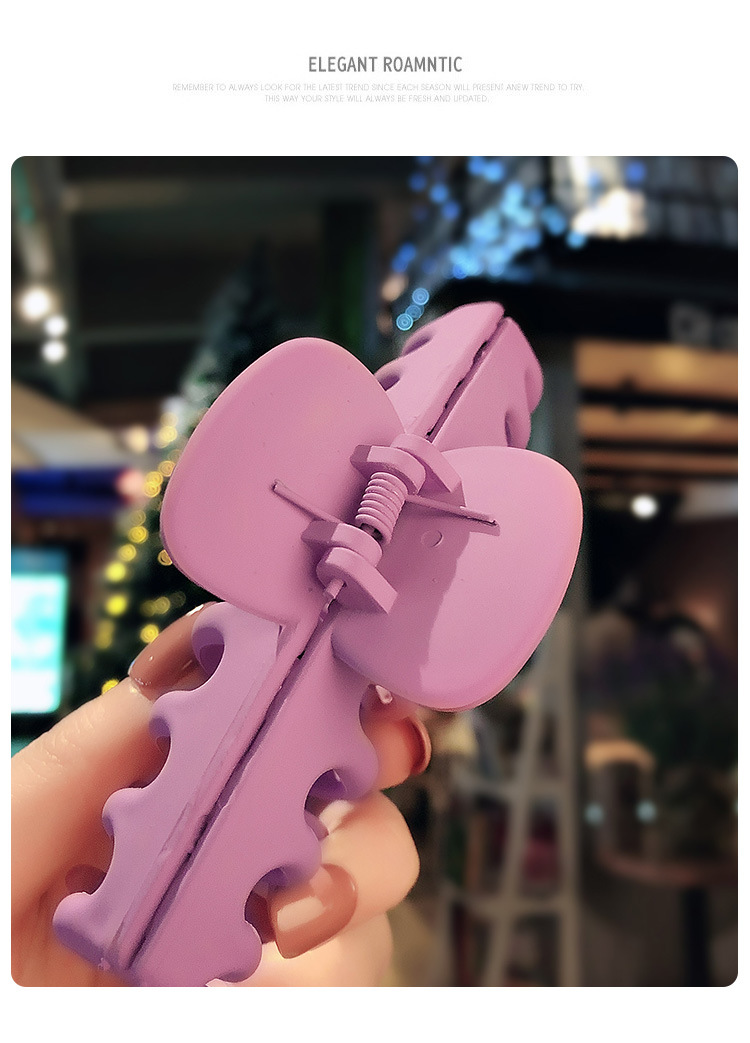 网红大号洗澡头发塑料抓夹发卡女后脑勺夹子头饰韩国顶夹卡子发饰详情56