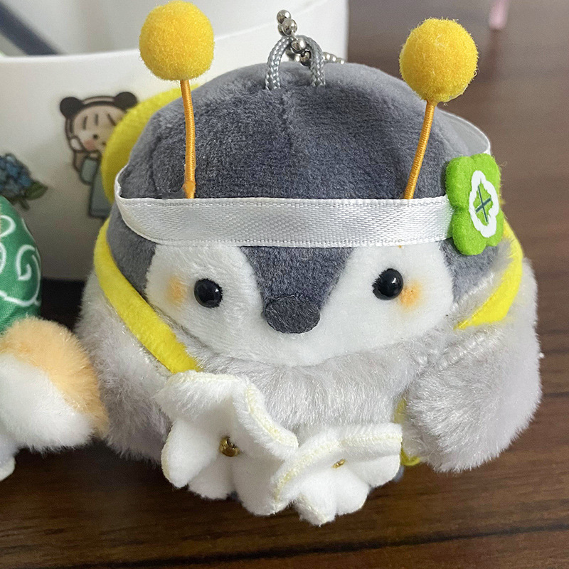 Japanese-style positive energy koi and penguin plush dolls, small pendants, bags, pendants, dolls, keychains, toy dolls pic 24