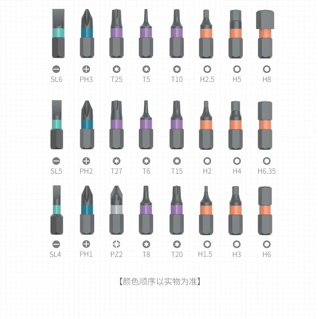 Duke Youpin RS1 Multi-purpose ratchet Screwdriver Set, Duke 24-in-1 tool supports drop shipping pic 6