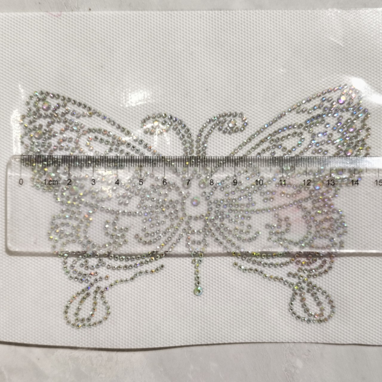 时尚精致珠绣婚纱礼服裙蝴蝶结烫钻图贴DIY装饰衣服帽子缝纫辅料详情4