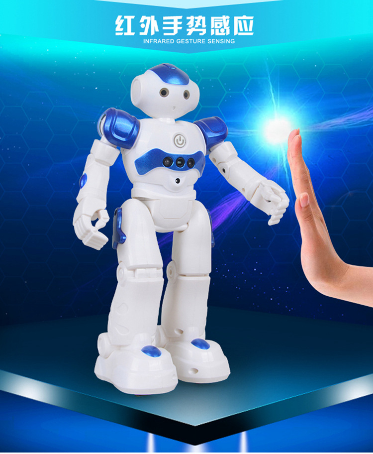 Cross-border bestsellers: 917 remote control robot, Locke intelligent robot, gesture-sensing foreign trade music robot, Huaixing jqr pic 7