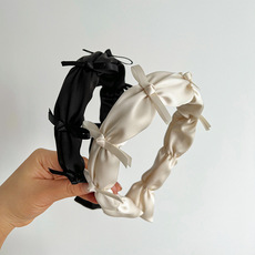 韩版新品发饰撞色百搭高级感编织发箍高颅顶麻花辫子头箍发窟配饰详情28