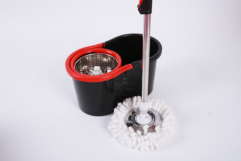 Household extra-large eight-shaped rotating mop, one mop for cleaning, dual-drive universal mop cloth, mop bucket, suitable for both dry and wet use pic 17