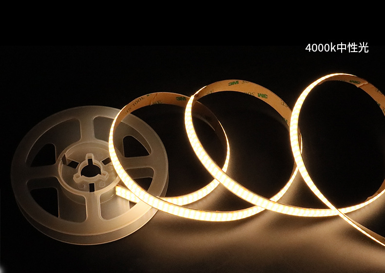 12MM低压线型双排高亮960灯每米单色高密度无暗区COB灯带 照明装饰其他分类LED灯带详情4