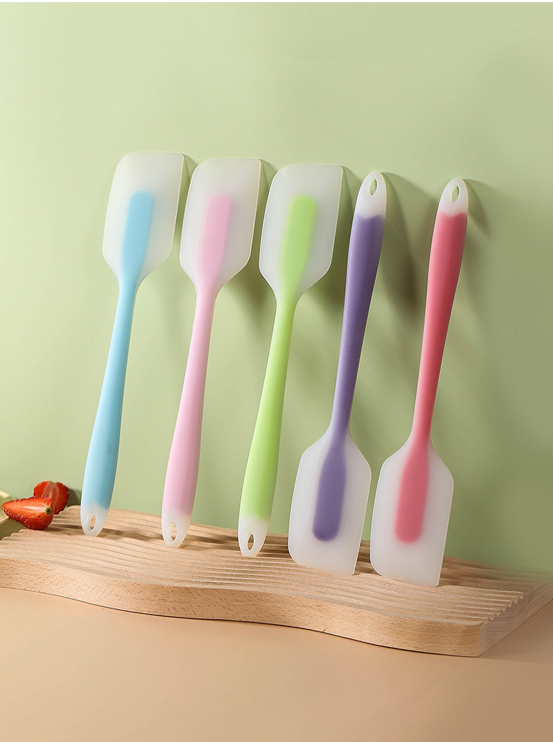 All-in-one semi-transparent silicone baking tool, cake spatula, cream spatula, large size pic 12