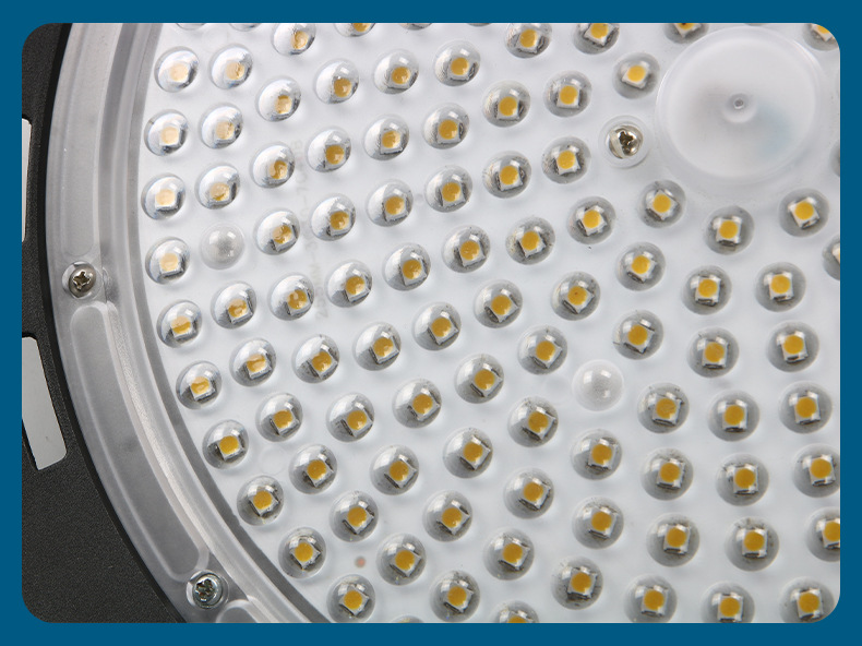 UFO industrial and mining lamp manufacturer wholesale warehouse lamps, factory LED workshop lamps, industrial large-area circular ceiling flying saucer lamps pic 12