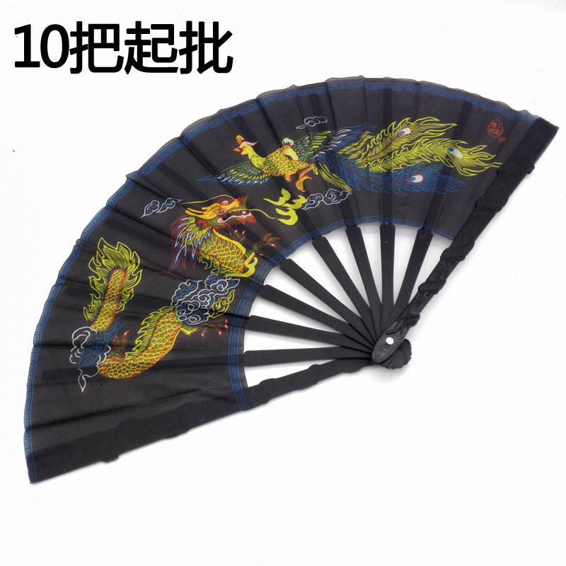 B1331龙骨扇 塑料扇扇子折扇夏季日用百货义乌2元二元店货源批发详情4