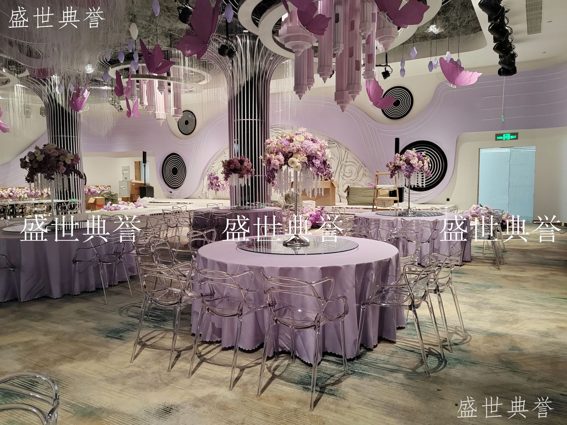 Shenzhen manufacturer direct sales outdoor wedding acrylic crystal chairs, hotel wedding banquet transparent chairs, theme wedding cat-ear chairs pic 13