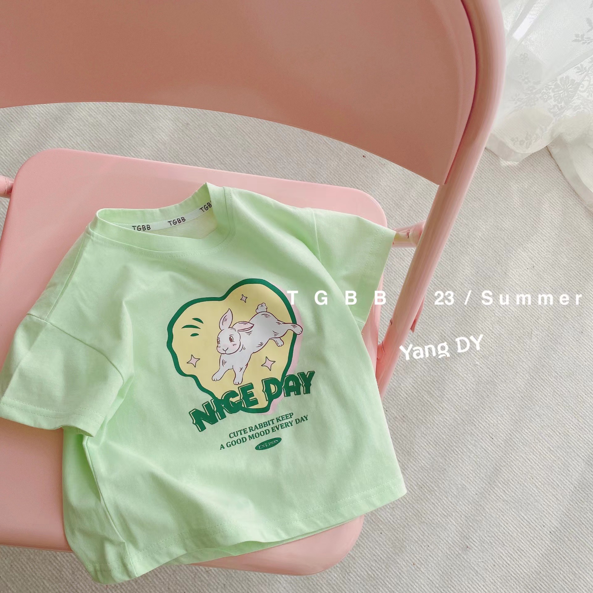 童装t恤短袖儿童半袖女童韩版宝宝上衣洋气潮2023新款男童春装详情24