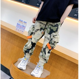 童装男童牛仔裤春秋款2022儿童一体绒裤子中大童秋冬加绒宽松韩版详情1