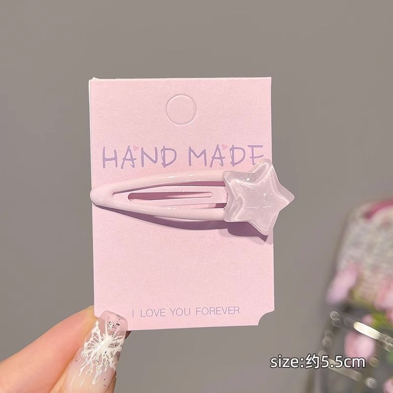 可爱彩色系儿童bb夹2025新款多巴胺发夹女生侧边刘海高级感发夹子详情43