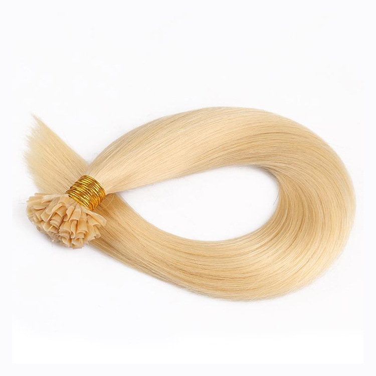 European and American wig invisible 613# nail human hair extension one-piece hair service pic 4