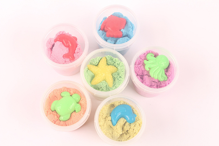 玩具棉花拉力沙瓶装送模具益智科童玩具沙 环保彩沙拉送模具1详情28