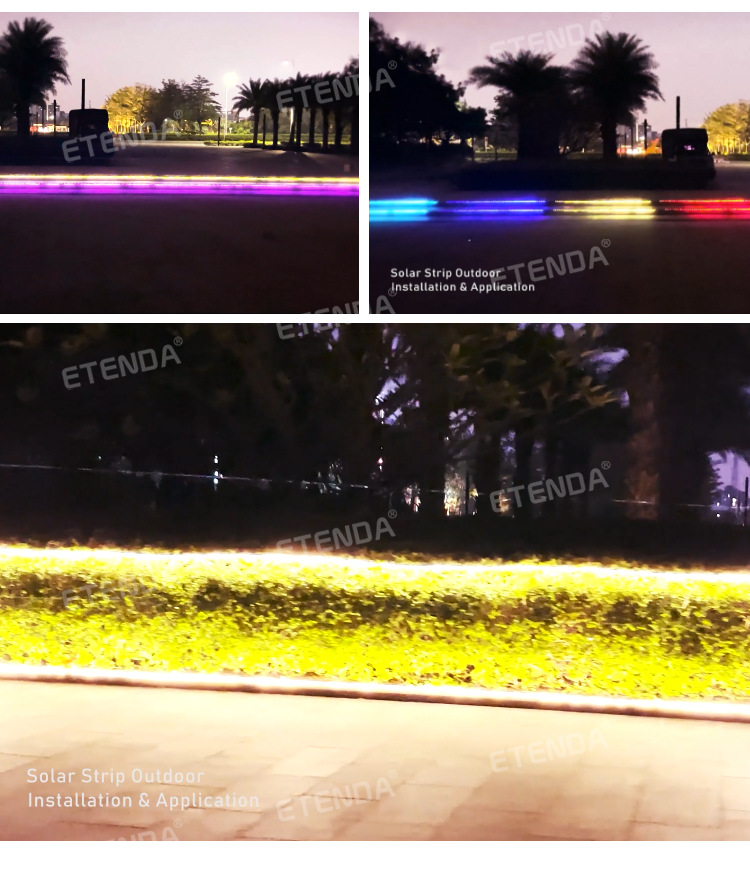 Wholesale solar led light strips, Christmas light decoration, flicker-free low-voltage intelligent light strips pic 10