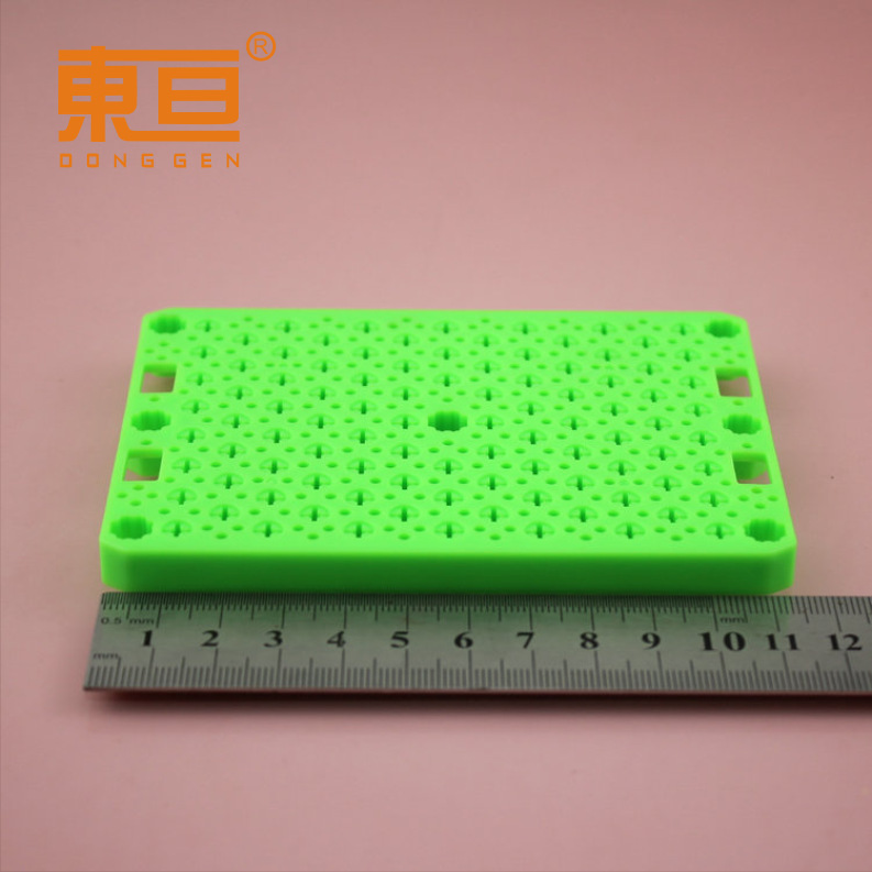 80115 Green Electronic Board Electronic Experiment Installation plate 2.3/2.6 Self-tapping screw dual-purpose octagonal hole plate pic 8