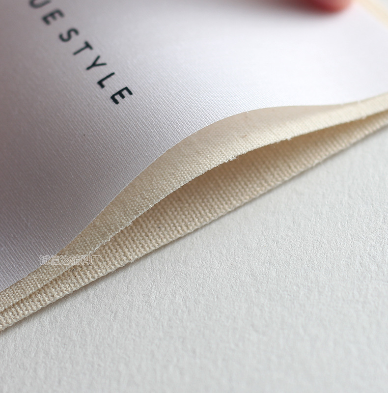 棉麻吊牌定 做LOGO高端女装帆布挂牌定 制衣服丝网印标签制作商标详情22