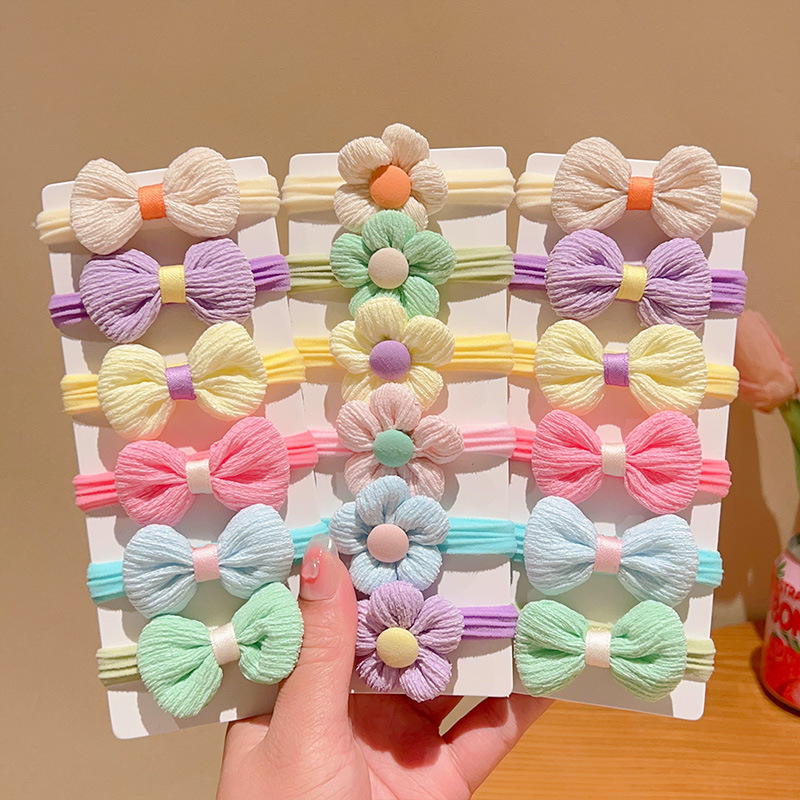 韩式蝴蝶结发夹边夹发卡女孩发饰宝宝配饰女童对夹饰品儿童头饰详情11