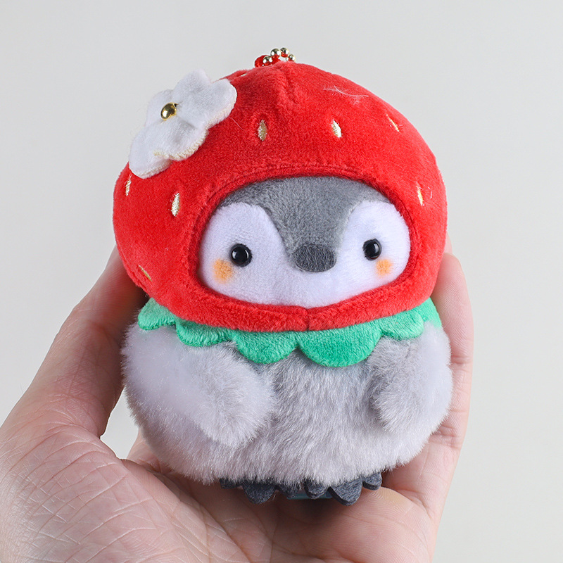 Japanese-style positive energy koi and penguin plush dolls, small pendants, bags, pendants, dolls, keychains, toy dolls pic 9