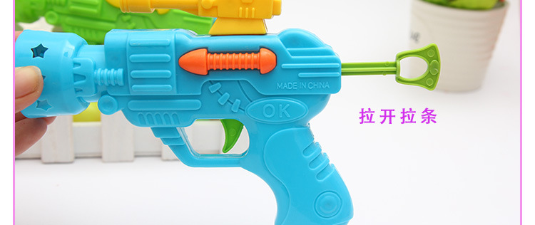 新款趣味弹力乒乓球枪 安全游戏枪 儿童射击玩具男孩打球球枪礼物详情7