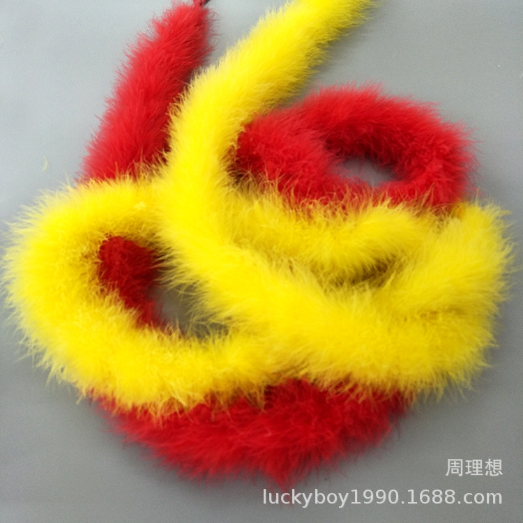 Factory wholesale of high-quality colored feather strips, car anti-slip MATS, accessories, clothing, bags, and Turkey plush strips pic 27