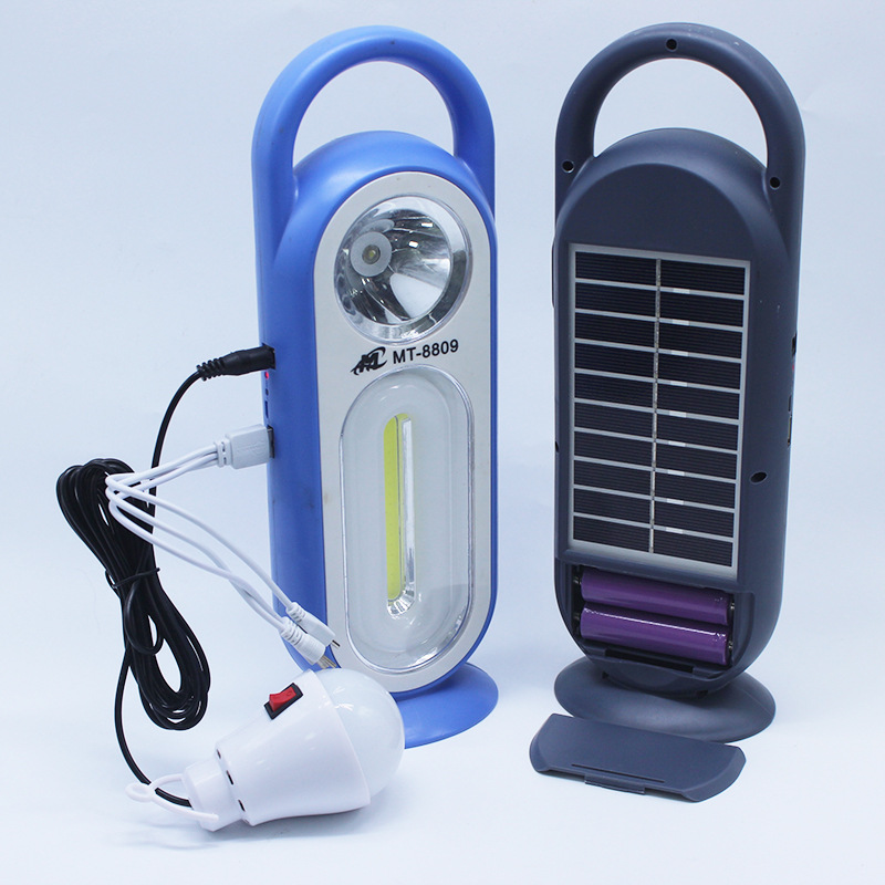 Solar-powered emergency lights, outdoor camping tent emergency lights, small system work lights pic 5