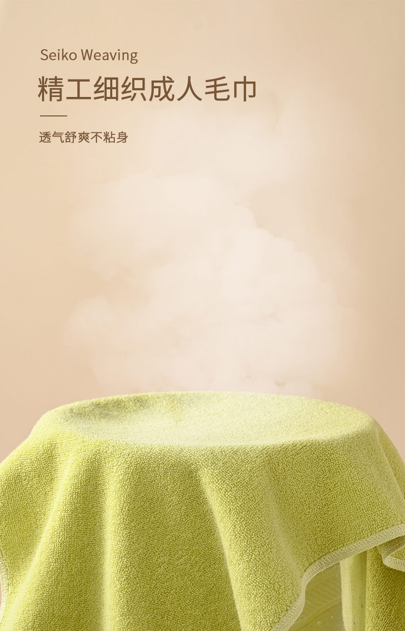 130g thickened towel, all-cotton wholesale factory, household absorbent household pure cotton, hotel 16 spiral wool, beauty salon made pic 11