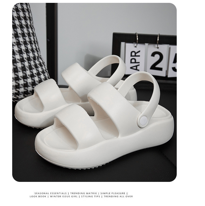 厚底拖鞋女夏季新款踩屎感EVA两穿软底情侣家用凉拖沙滩鞋凉鞋女详情11